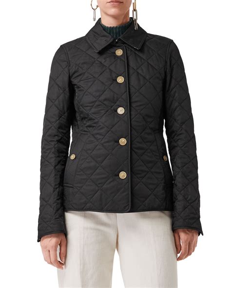 burberry womens quilted jacket sale|Burberry frankby diamond quilted jacket.